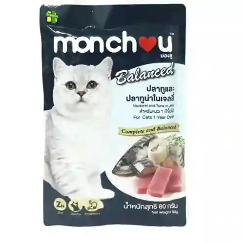 มอนชู,มองชู,เพาซ์แมว,เพาซ์,เพาช์,pounch,อาหารเปียก,ซอง,แมว,เพา,เพาช์แมว,เพาแมว,เพ้า,เพ้า,เจลลี่,เยลลี่,jelly,บาลานซ์