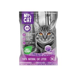 Mycat ทรายแมว กลิ่นลาเวนเดอร์