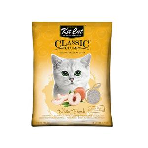 KitCat ทรายแมว กลิ่นพีช 10ลิตร