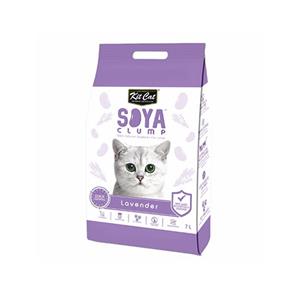 KitCat Soya Clump  ทรายแมวเต้าหู้ กลิ่นลาเวนเดอร์ 7ลิตร