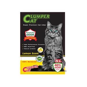 Clumper ทรายแมว กลิ่นเลมอน 5ลิตร