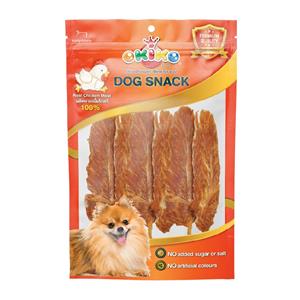 Okiko ขนมสุนัข  สูตรสันในไก่กรอบ DF-OKK-080