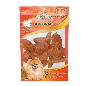 Okiko ขนมสุนัข  สูตรกระดูกอ่อนหุ้มไก่ DF-OKK-081