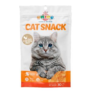 Okiko ขนมแมว รสสันในไก่สไลด์