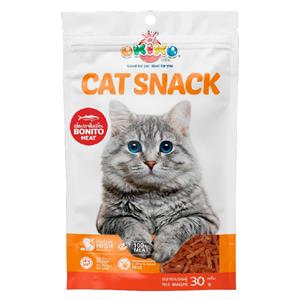 Okiko ขนมแมว รสไก่โบนิโตะสไลด์