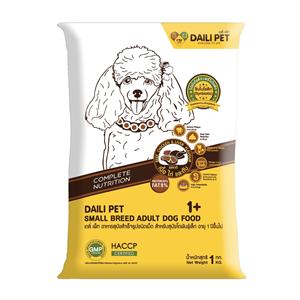 Dailipet สุนัขโต รสเนื้อ ไก่และตับ เม็ดเล็ก
