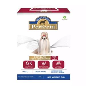 Perfecta สุนัขโต สูตรสกินแคร์ รสแกะข้าว