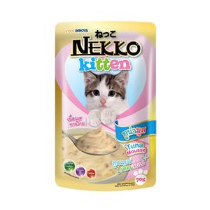 Nekko เพาซ์ลูกแมว รสทูน่ามูส 70ก.