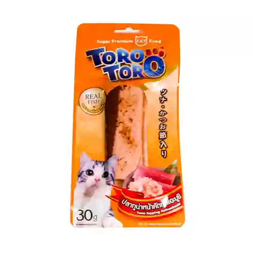 8859160401781 Toro Toro ขนมแมว ไก่ชิ้น รสทูน่าคัตทสึโอะ 30ก. TOROทูน่าคัตทสึโอะ30 g.แมว 30 g. โทโร,โทโร่,ขนมแมว,ขนม,ปลาชิ้น,ไก่ชิ้น,เนื้อชิ้น,jerky,ยากิ,คุ๊กกี้,คุ้กกี้,