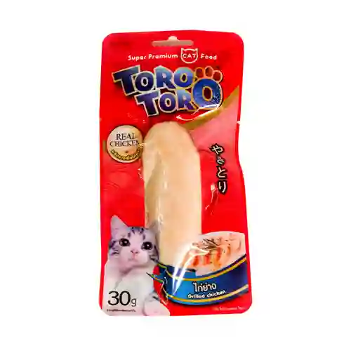8859160401798 Toro Toro ขนมแมว ไก่ย่าง 30ก. TOROไก่ย่าง30 g.แมว 30 g. โทโร,โทโร่,ขนมแมว,ขนม,ปลาชิ้น,ไก่ชิ้น,เนื้อชิ้น,jerky,ยากิ,คุ๊กกี้,คุ้กกี้,