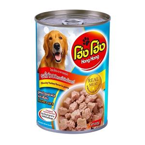 HongHong โฮ่งๆ สุนัข รสไก่งวง เกรวี่ 400ก.