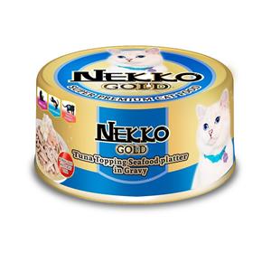 Nekko Gold แมว รสทูน่าซีฟู้ด