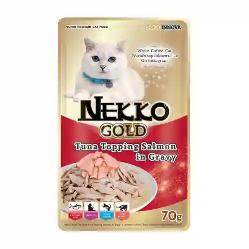 เน็กโกะ,โกลด์,แน็กโกะ,เพาซ์แมว,เพาซ์,เพาช์,pounch,อาหารเปียก,ซอง,แมว,เพา,เพาช์แมว,เพาแมว,เพ้า,เพ้า,เกรวี่,gravy,