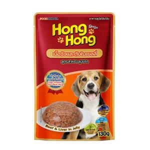 HongHong โฮ่งๆ เพาซ์สุนัข รสวัวตับเจลลี่