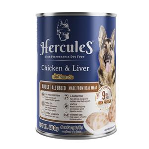 Hercules สุนัข รสไก่ตับ