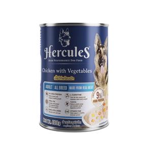 Hercules สุนัข รสไก่ผัก