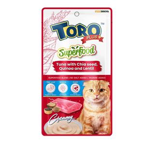 Toro Plus Superfood แมวเลีย รสทูน่าทูน่าควินัว