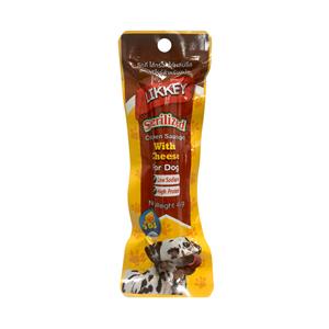 Pet8 Likkey ขนมสุนัข ไส้กรอกไก่ รสชีส 40ก.