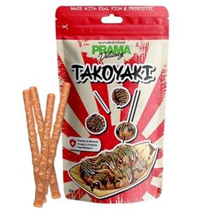 Prama ขนมสุนัข รสทาโกะยากิ