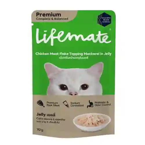 8859653203830 (โหล) 12x70ก. Lifemate เพาซ์แมว รสไก่ปลาทูเยลลี่ โหลLMเพาซ์แมว70g ไก่ปลาทูเยลลี่ โหล 12x70 g. เพาซ์แมว,เพาซ์,เพาช์,pounch,อาหารเปียก,ซอง,แมว,เพา,เพาช์แมว,เพาแมว,เพ้า,เพ้า,เนื้อขาว