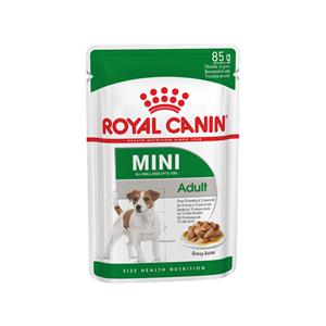 Royal Canin เพาซ์ลูกสุนัข สูตร Mini Adult พันธุ์เล็ก 85ก.