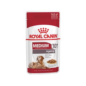 Royal Canin เพาซ์สุนัข สูตร Medium Ageing พันธุ์กลาง 140ก.