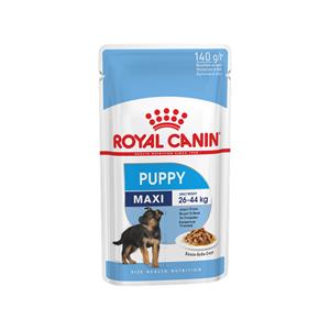 Royal Canin เพาซ์ลูกสุนัข สูตร Maxi Puppy พันธุ์ใหญ่ 140ก.