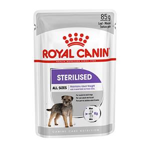 Royal Canin เพาซ์สุนัข สูตร Sterilised Loaf หมัน 85ก.