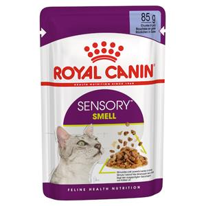 (โหล) 12x85ก. Royal Canin เพาซ์แมว สูตร Sensory Smell Jelly