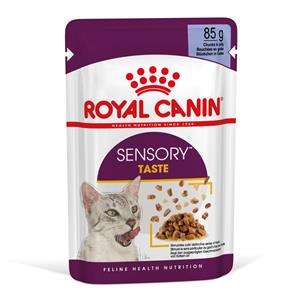 (โหล) 12x85ก. Royal Canin เพาซ์แมว สูตร Sensory Taste Jelly