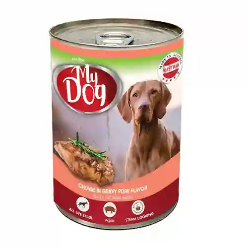 มายด๊อก,มายด้อก,กระป๋อง,กระป๋องหมา,กปหมา,กป,อาหารเปียก,can,โต,adult,gravy,soup